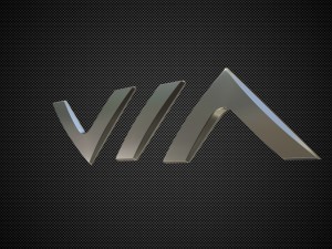 via motors logo Modelo 3D