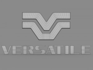 versatile logo Model 3D
