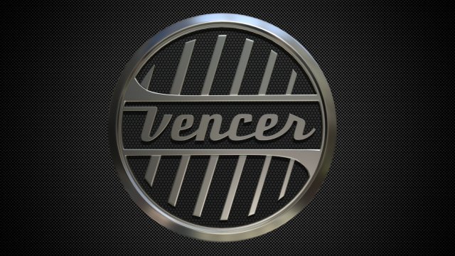 vencer logo 3D Model .c4d .max .obj .3ds .fbx .stl .blend 