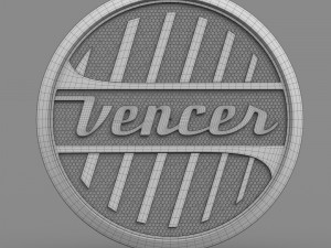 vencer logo 3D Model