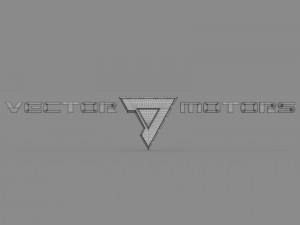 vector motors logo 3D 模型