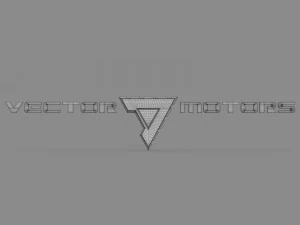 vector motors logo 3D Model