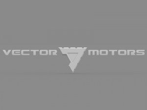 vector motors logo 3D 模型