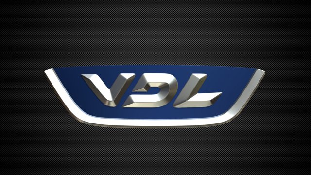 vdl logo 3D-Modell .c4d .max .obj .3ds .fbx .stl .blend 