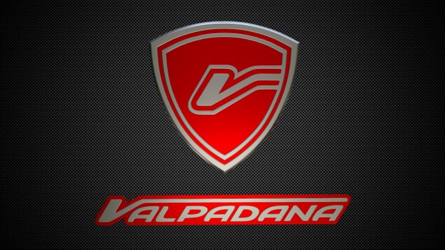 valpadana logo Modello 3D .c4d .max .obj .3ds .fbx .stl .blend 
