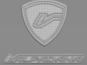 valpadana logo Modello 3D