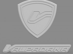 valpadana logo Modello 3D