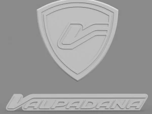 logo Valpadany Model 3D