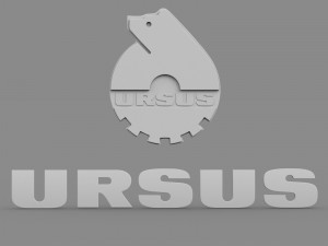 ursus logo Model 3D