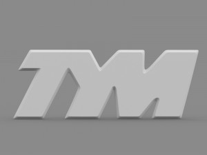 tym logo Modello 3D