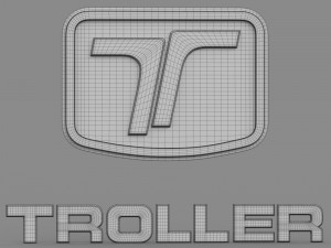 troller logo 3D Модель