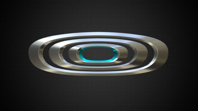 thunder power logo 3D Модель .c4d .max .obj .3ds .fbx .stl .blend 