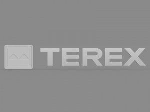 terex logo Modello 3D