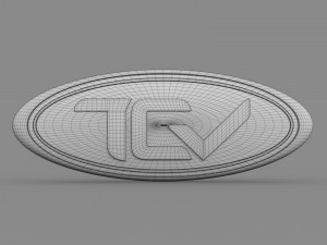 tcv logo 3D Model