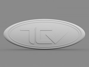 tcv logo 3D Model