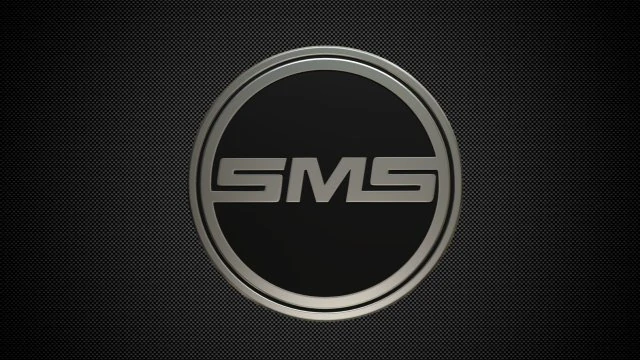 sms logo 3D Model .c4d .max .obj .3ds .fbx .stl .blend