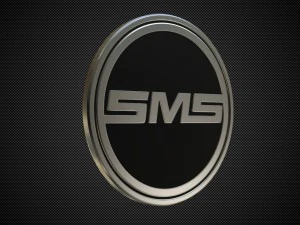 sms logo 3D Model