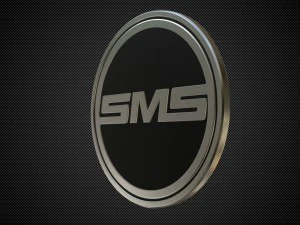 sms logo 3D Model