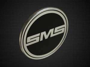 sms logo 3D Model