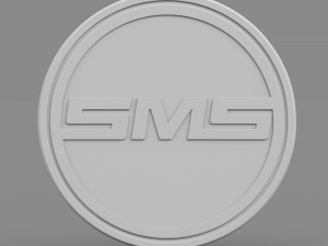 sms logo 3D Модель
