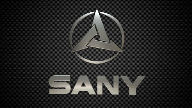 sany logo 3D 模型 .c4d .max .obj .3ds .fbx .stl .blend