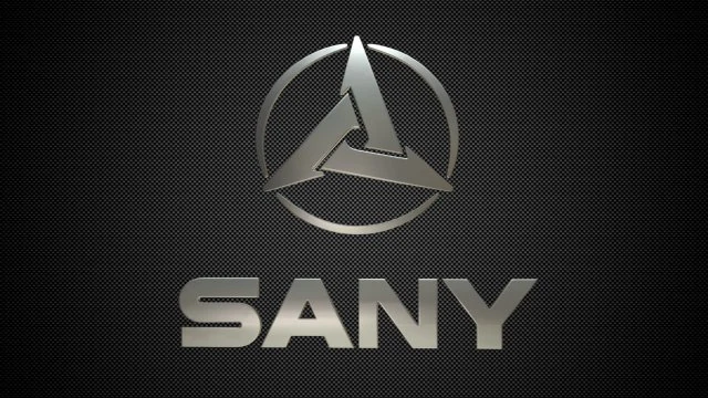 logotipo de sany Modelo 3D .c4d .max .obj .3ds .fbx .stl .blend 