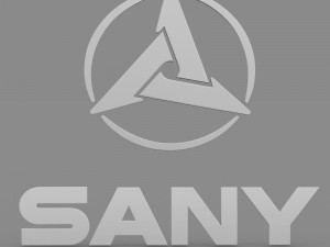 sany logo 3D 模型