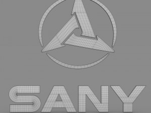 sany logo 3D 模型
