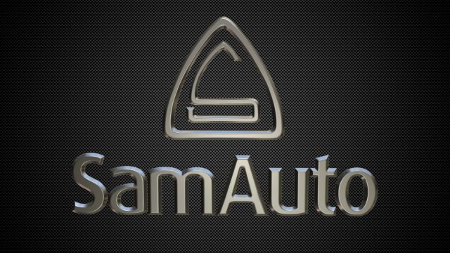 sam auto logo Modello 3D .c4d .max .obj .3ds .fbx .stl .blend 