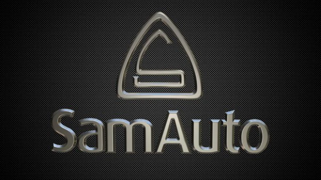 sam auto logo 3D Model .c4d .max .obj .3ds .fbx .stl .blend