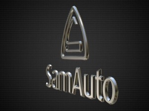 sam auto logo Modello 3D