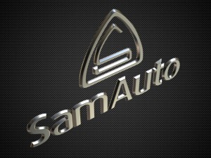 sam auto logo Modello 3D