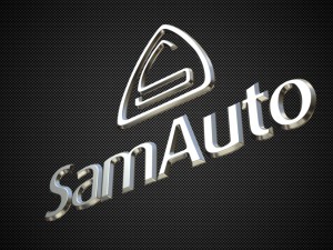 sam auto logo Modello 3D