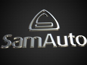 sam auto logo Modello 3D