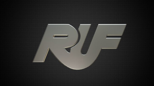ruf logo 3Dモデル .c4d .max .obj .3ds .fbx .stl .blend 