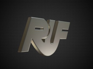 ruf logo 3Dモデル
