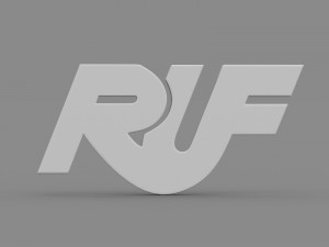 ruf logo 3Dモデル