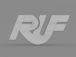 ruf logo 3Dモデル