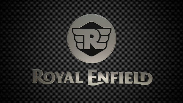 royal enfield logo 3D 모델 .c4d .max .obj .3ds .fbx .stl .blend 