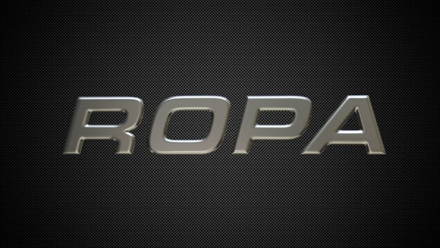 ropa logo 3D 모델 .c4d .max .obj .3ds .fbx .stl .blend 