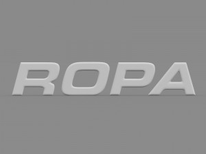 ropa logo 3D 모델