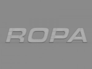 ropa logo 3D 모델