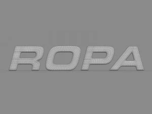 ropa logo 3D Model