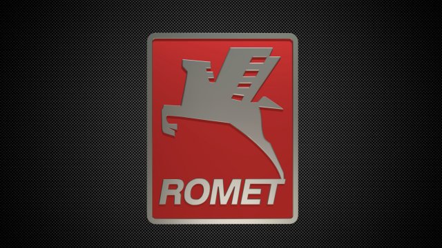 romet logo 3D Model .c4d .max .obj .3ds .fbx .stl .blend 