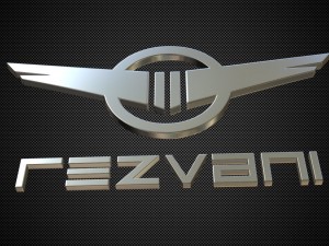 rezvani motors logo Modelo 3D