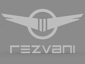 rezvani motors logo 3D Model