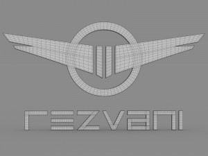 rezvani motors logo Modelo 3D