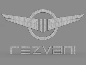 rezvani motors logo 3D Model