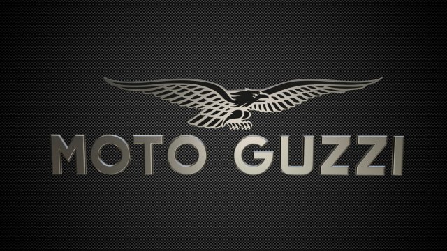moto guzzi logo 3D Model .c4d .max .obj .3ds .fbx .stl .blend 