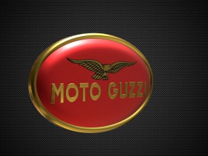moto guzzi logo 2 Modèle 3D